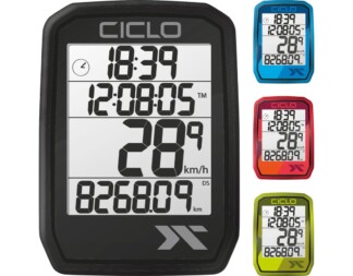 Tachometer CicloSport Protos 205 bezdrôtový - Red