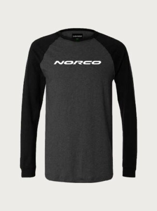 Tričko s dlhým rukávom NORCO Black/Grey - SM