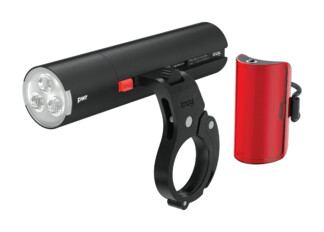 Sada svetiel KNOG PWR Road 700lm, Mid Cobber Rear & PWR Mount