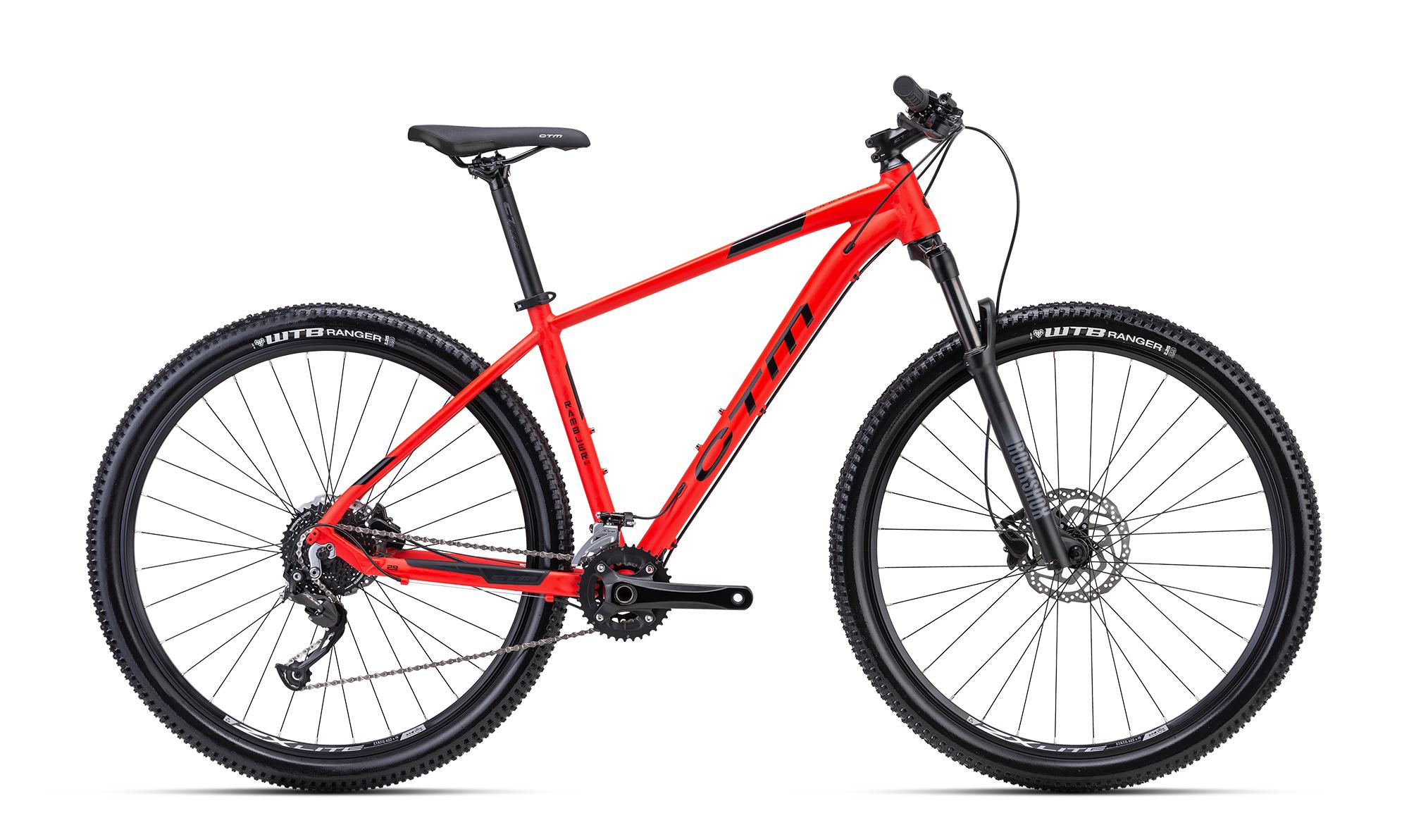 CTM RAMBLER 2.0 29 - matná neónová červená XL (22")