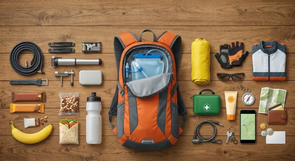 čo zbaliť na cyklovýlet